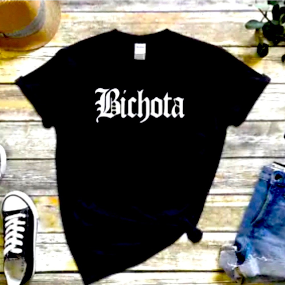 La Bichota Karol G, Bebecita Reggeaton Black T-Shirt mami